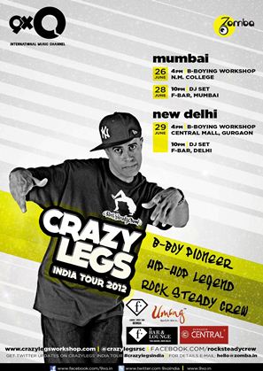 Bboy Crazy Legs Goes to India !